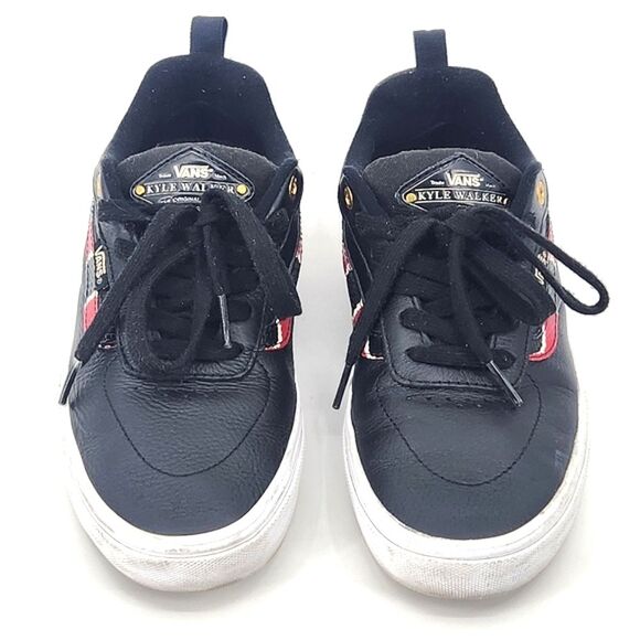 Vans Kyle Walker Pro Coral Snake Shoes Size 6.5 Mens Black Leather Skateboard - Picture 5 of 11